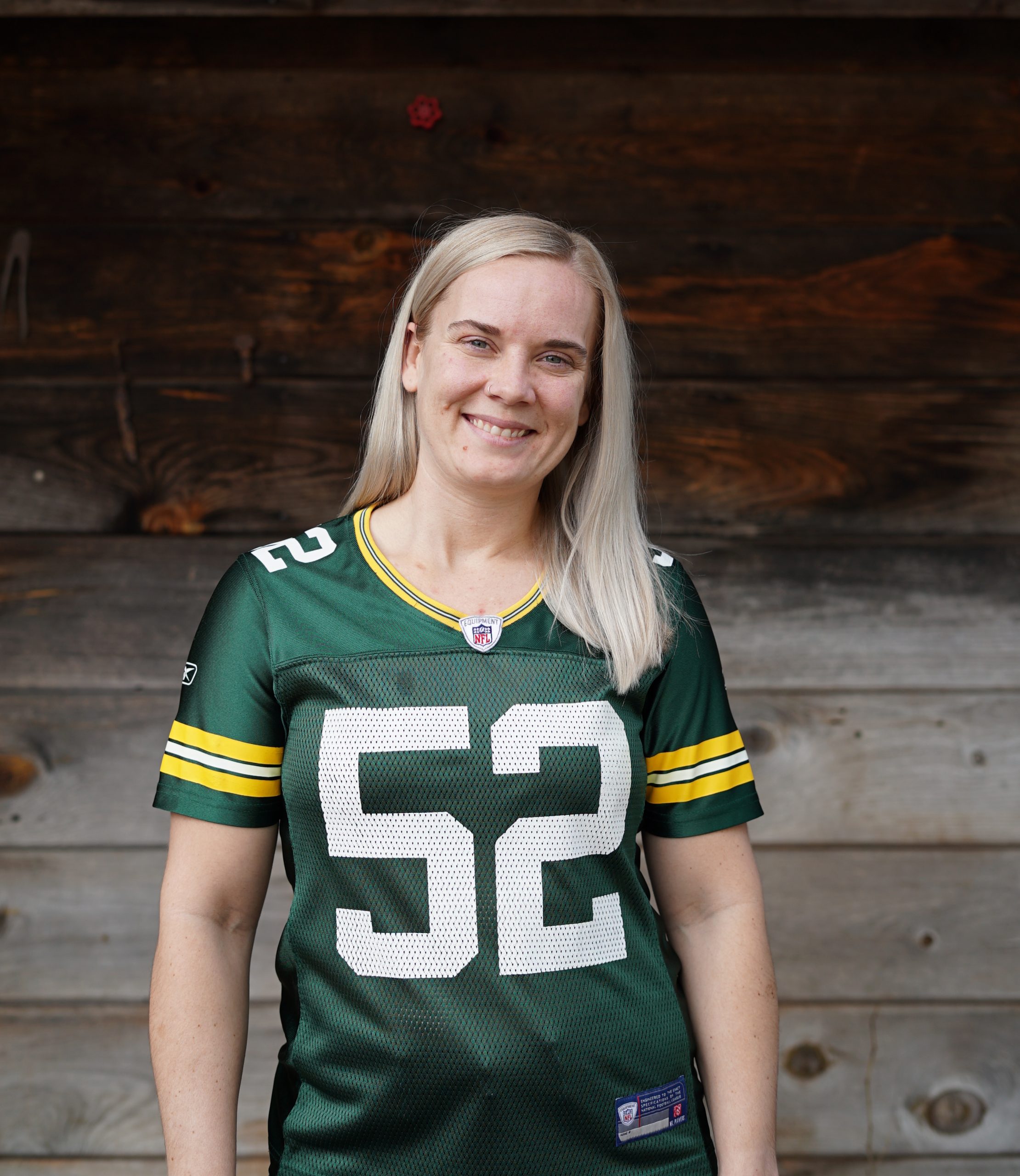 Dr. Katie Sveinson says around the world female sports fans are woefully underserved when it comes to fanwear. (Photo by Ryan Dejaegher)