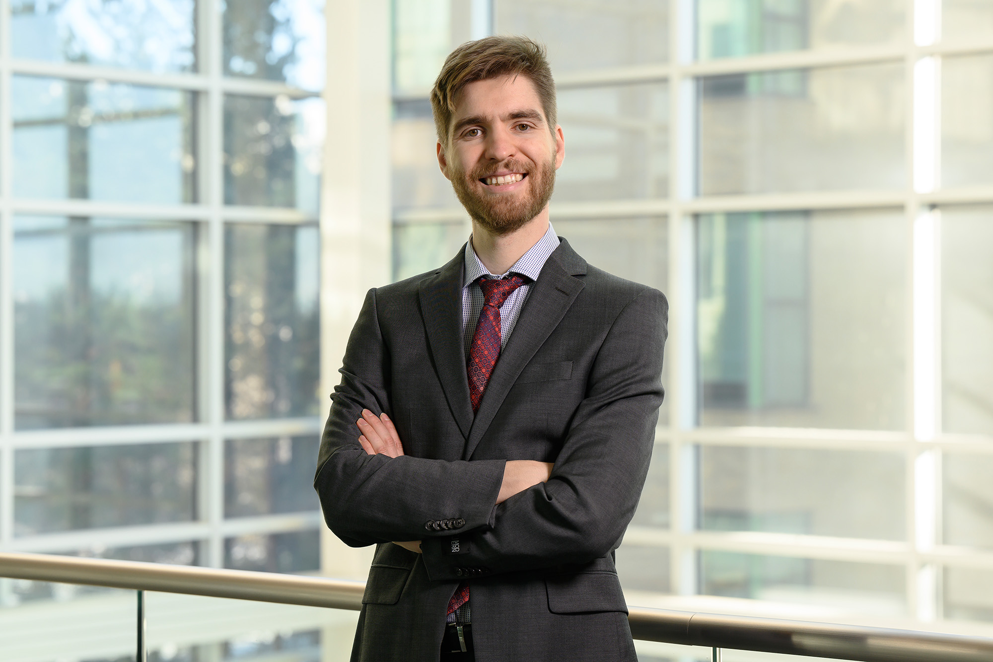 Dr. Arthur Situm, a Canada Research Chair in Small Modular Reactor Safety and Licencing, received $600,000 from the Canada Research Chairs program, and $200,000 from the Canada Foundation for Innovation to help support his lab’s infrastructure. (Photo by Trevor Hopkin)