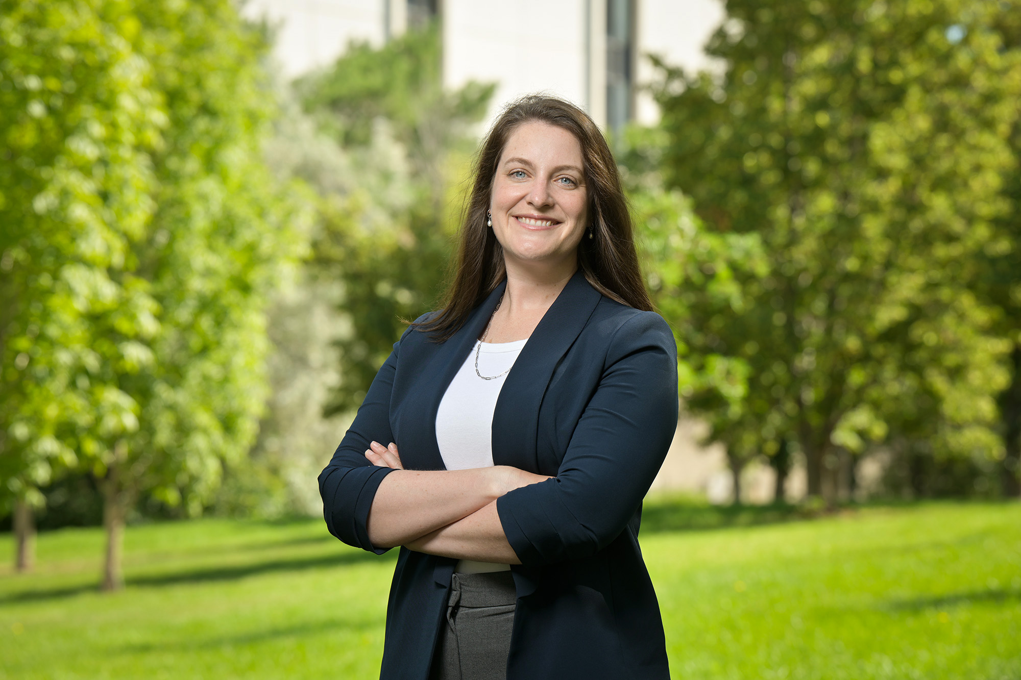 _URE4464 web Dr. Emily Duncan, a U of R postdoctoral researcher, received a prestigious SSHRC Banting Postdoctoral Fellowship. (Photo by Trevor Hopkin)